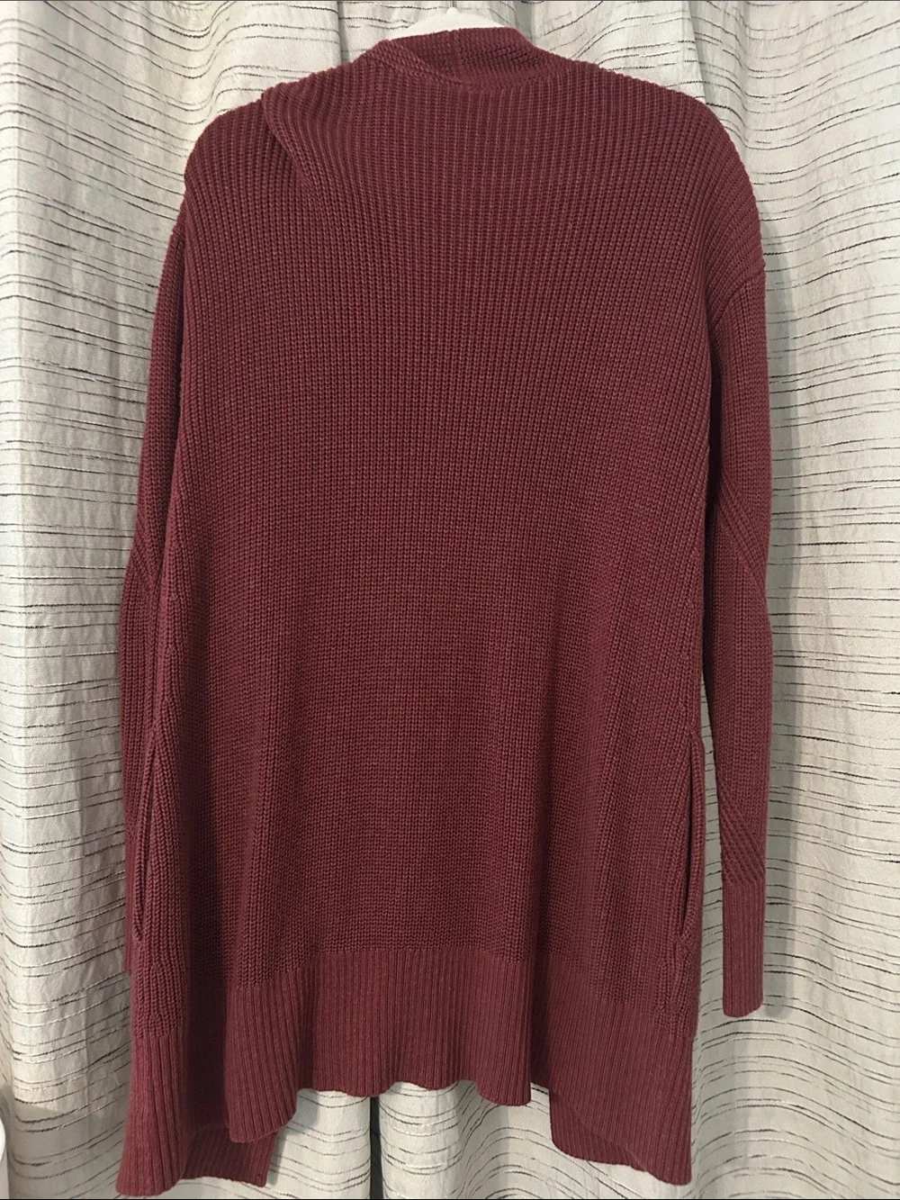 lululemon athletica Open-Front Cardigan Sweater - Wine